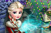 Домик Эльзы - Frozen Xmas House Makeover